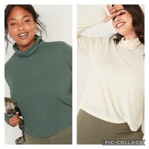 Old Navy Ultralite Turtleneck size large tall